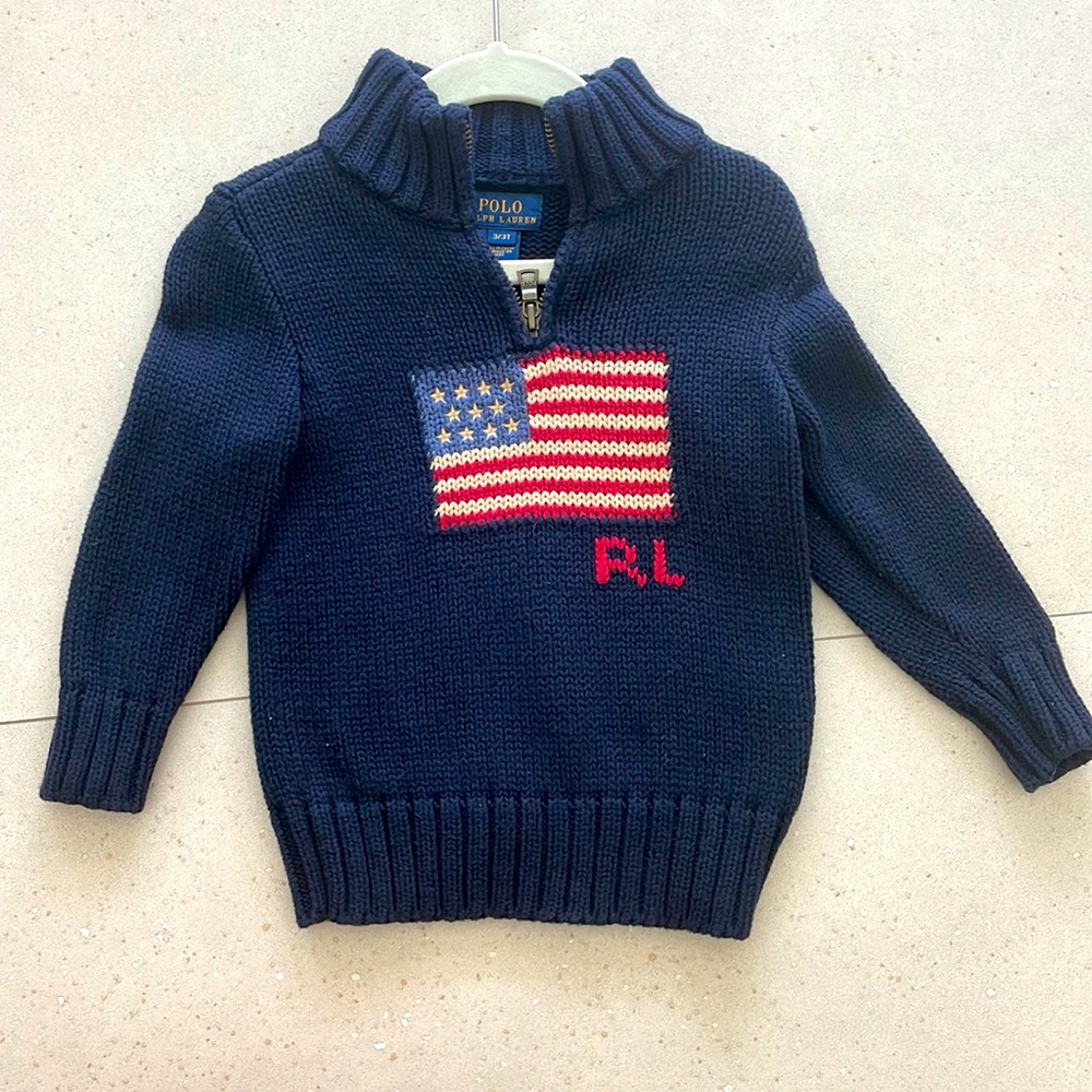 Ralph Lauren Iconic Flag Sweater
